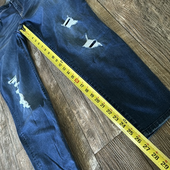 JOLT DISTRESSED WOMEN JEANS, SIZE 18 - Picture 10 of 12
